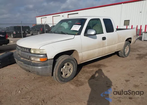 2001 Chevrolet Silverado 1500 Ls from USA, damaged, VIN 1GCEK19T41E133951
